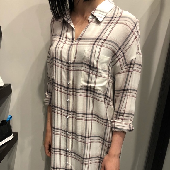 Plaid Dress/Cardigan - Picture 1 of 1